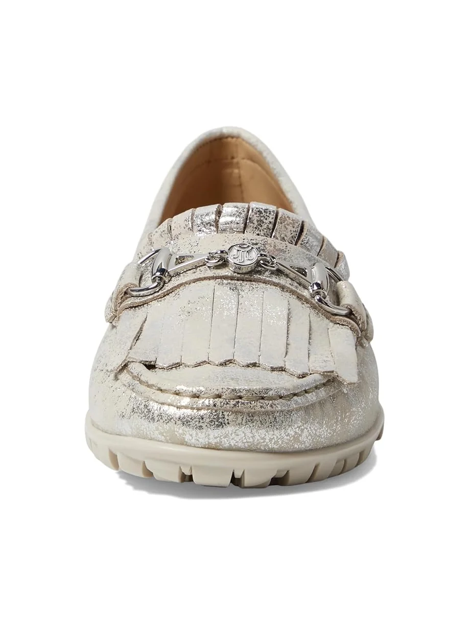 Женские лоферы Marc Joseph New York Lexington Golf — изображение 6 из 6, серебристый