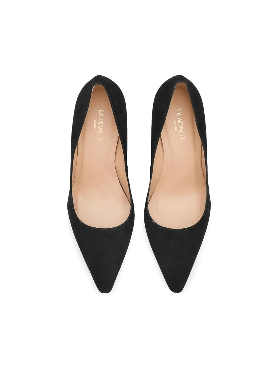 Женские балетки LK Bennett Fern New Pointed Toe Courts — изображение 2 из 7, черный