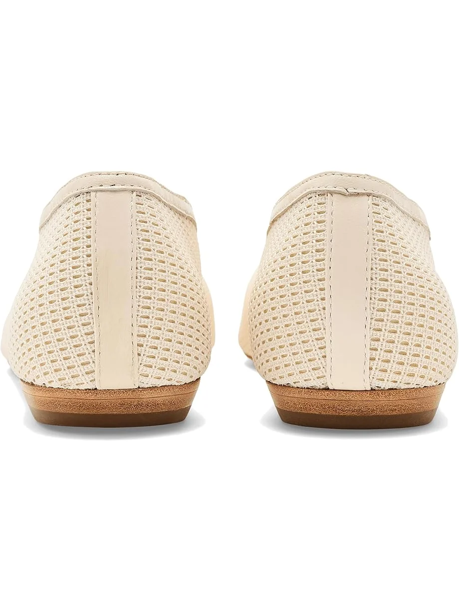 Женские балетки Veronica Beard Bancroft Mesh Ballerina/Skimmer — изображение 7 из 7, экру