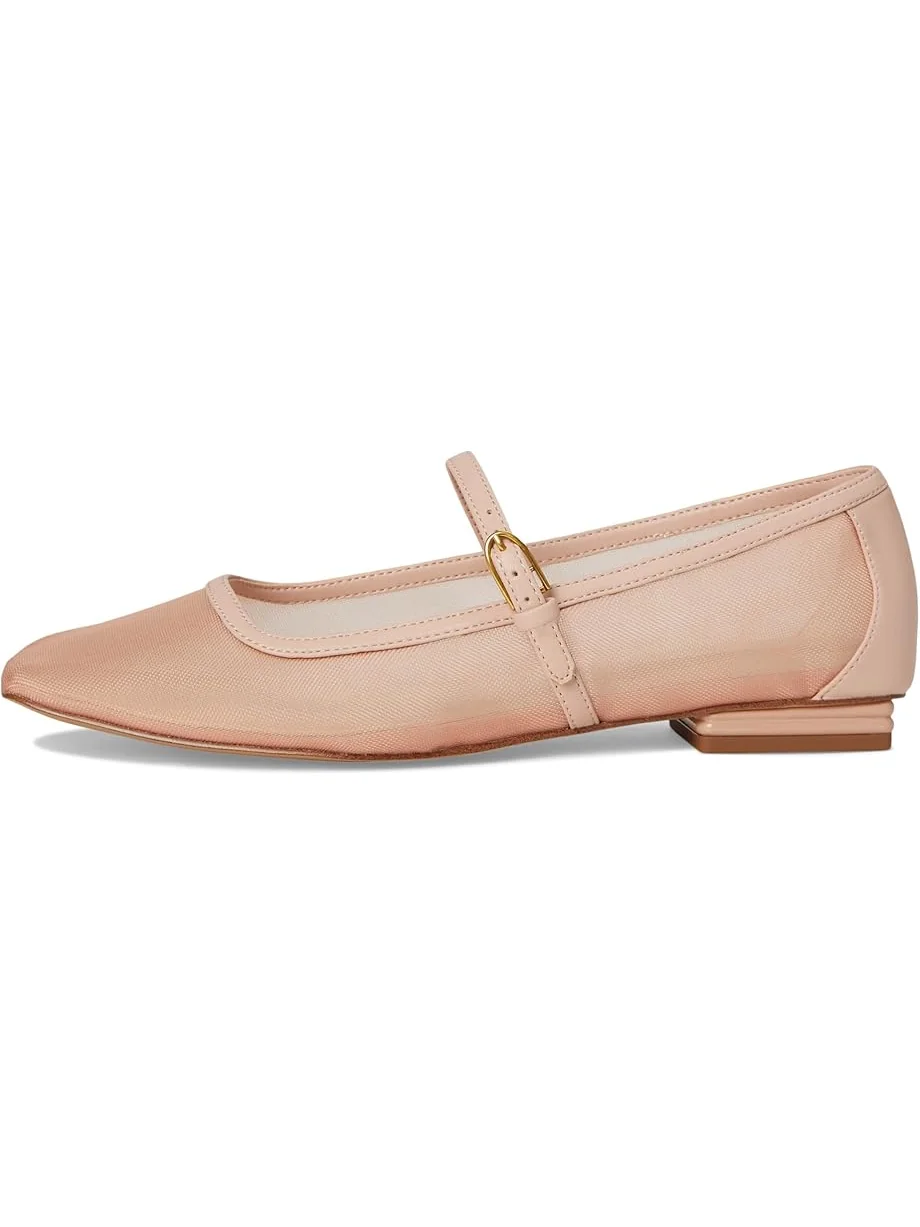 Женские балетки Franco Sarto L-Tinsley7 Mary Jane — изображение 4 из 7, розовый