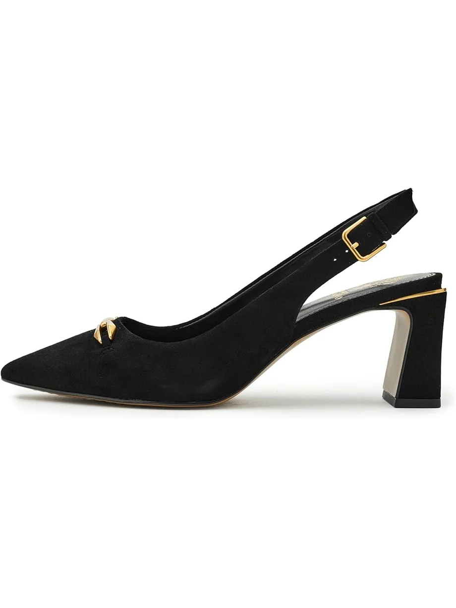 Женские туфли-лодочки Vince Camuto Hamden Link Slingback — изображение 4 из 7, черный