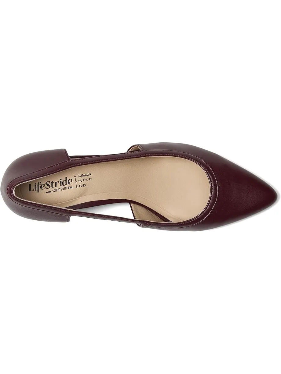 Туфли LifeStride Alma Pump Shoes — изображение 2 из 7, винный красный