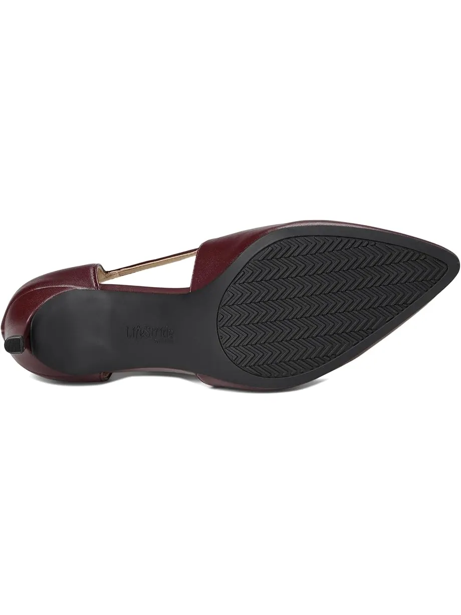 Туфли LifeStride Alma Pump Shoes — изображение 3 из 7, винный красный