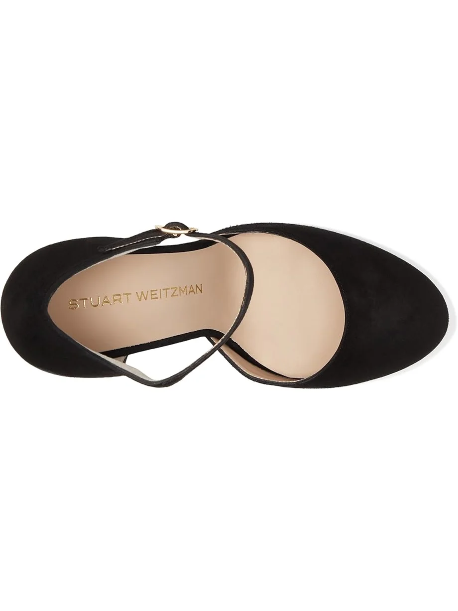 Женские туфли Stuart Weitzman Babette Platform на каблуке — изображение 2 из 7, черный
