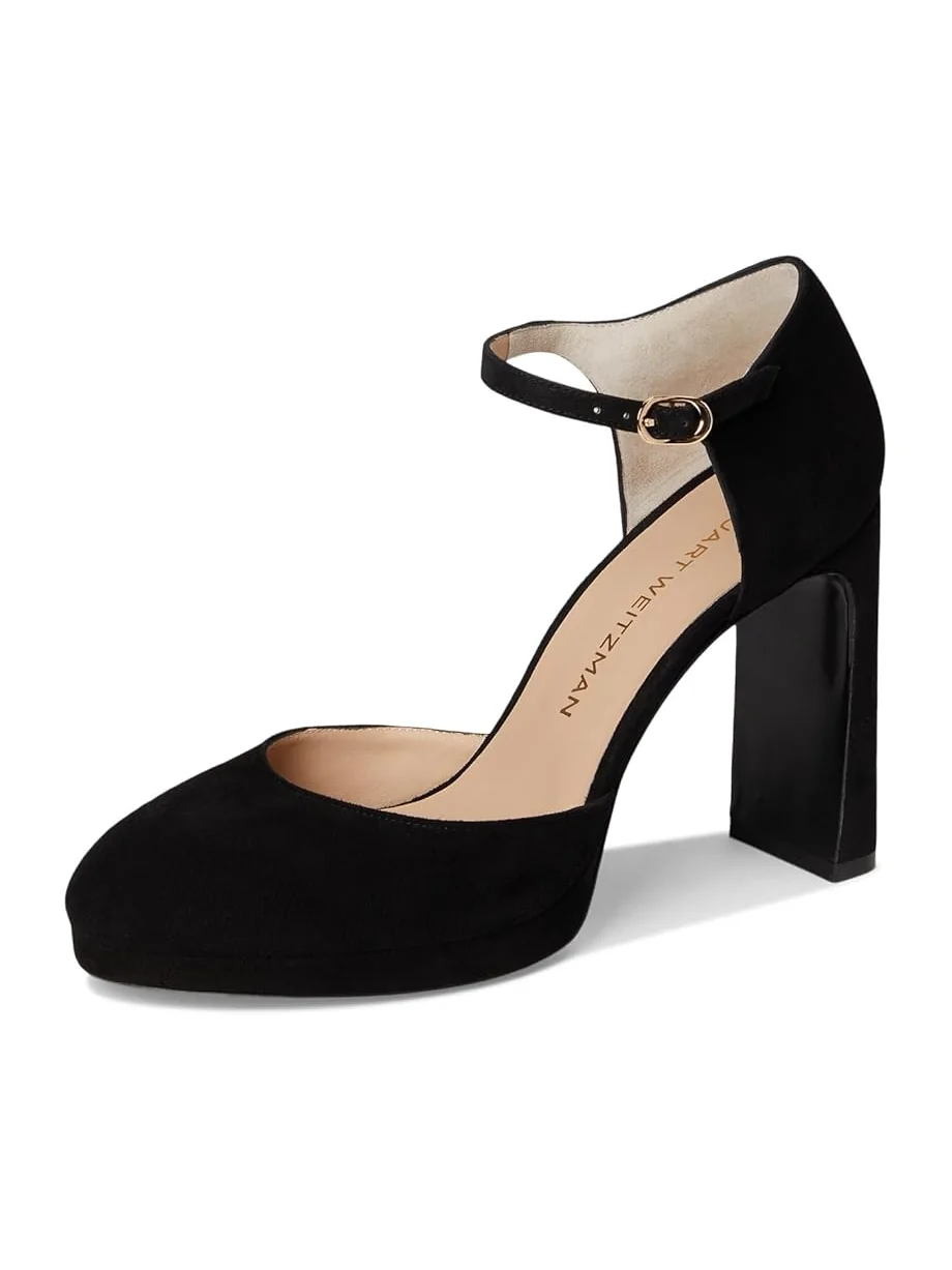 Женские туфли Stuart Weitzman Babette Platform на каблуке — изображение 7 из 7, черный