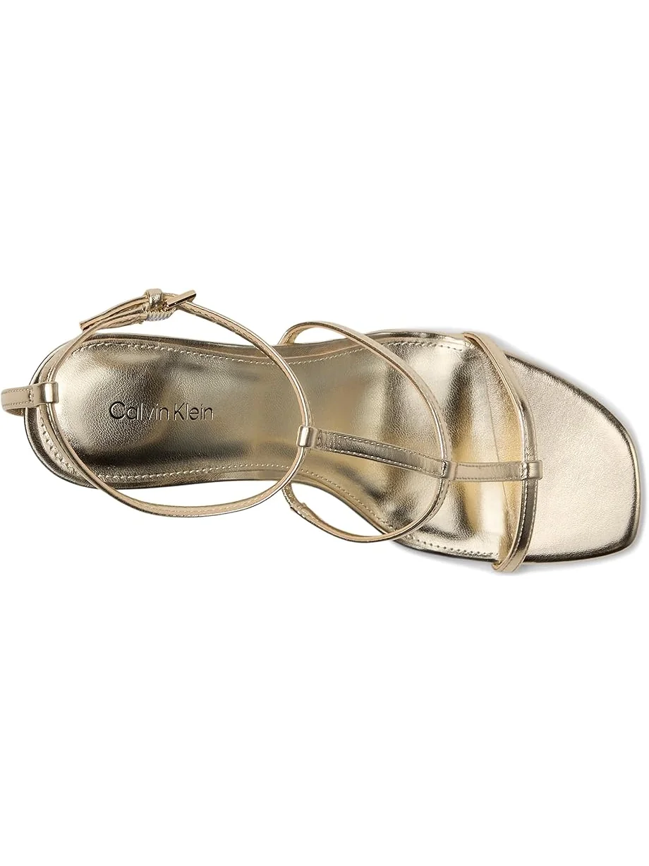 Босоножки женские Calvin Klein Pelara — изображение 2 из 7, золотой
