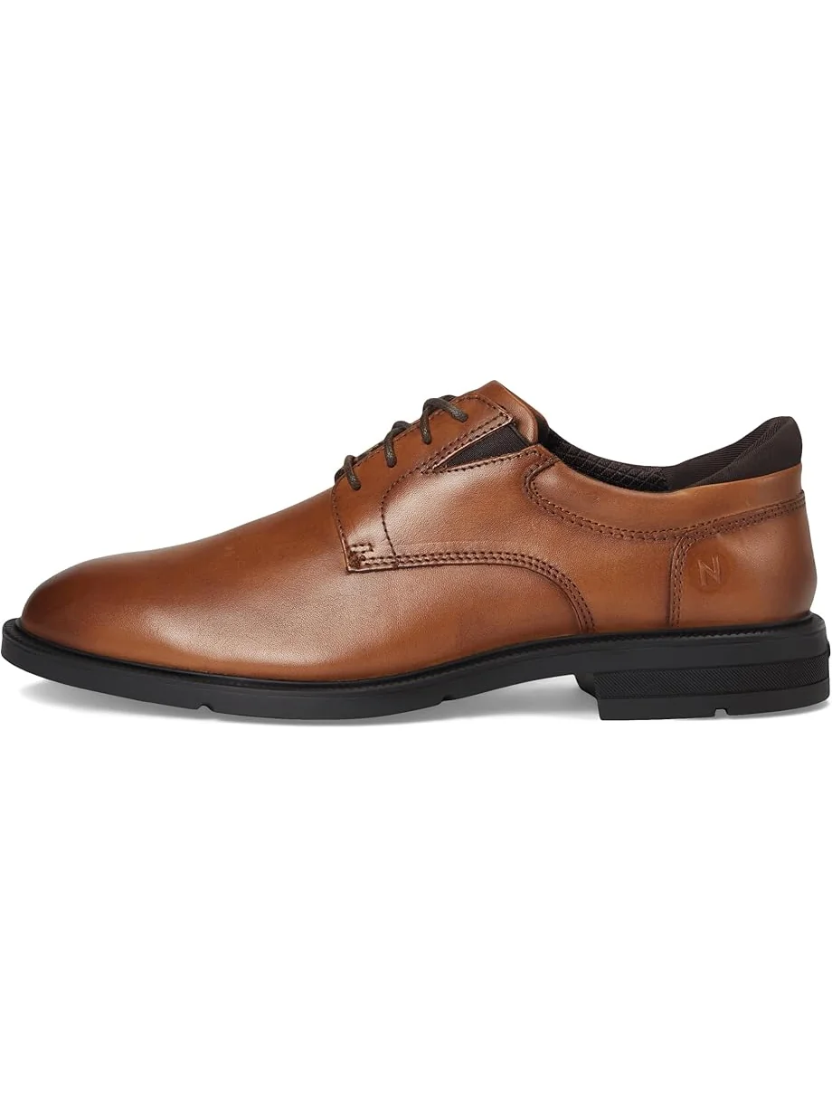 Мужские оксфорды Nunn Bush Kore Icon Plain Toe Oxford Easy On Easy Off Dress Casual — изображение 4 из 7, коричневый