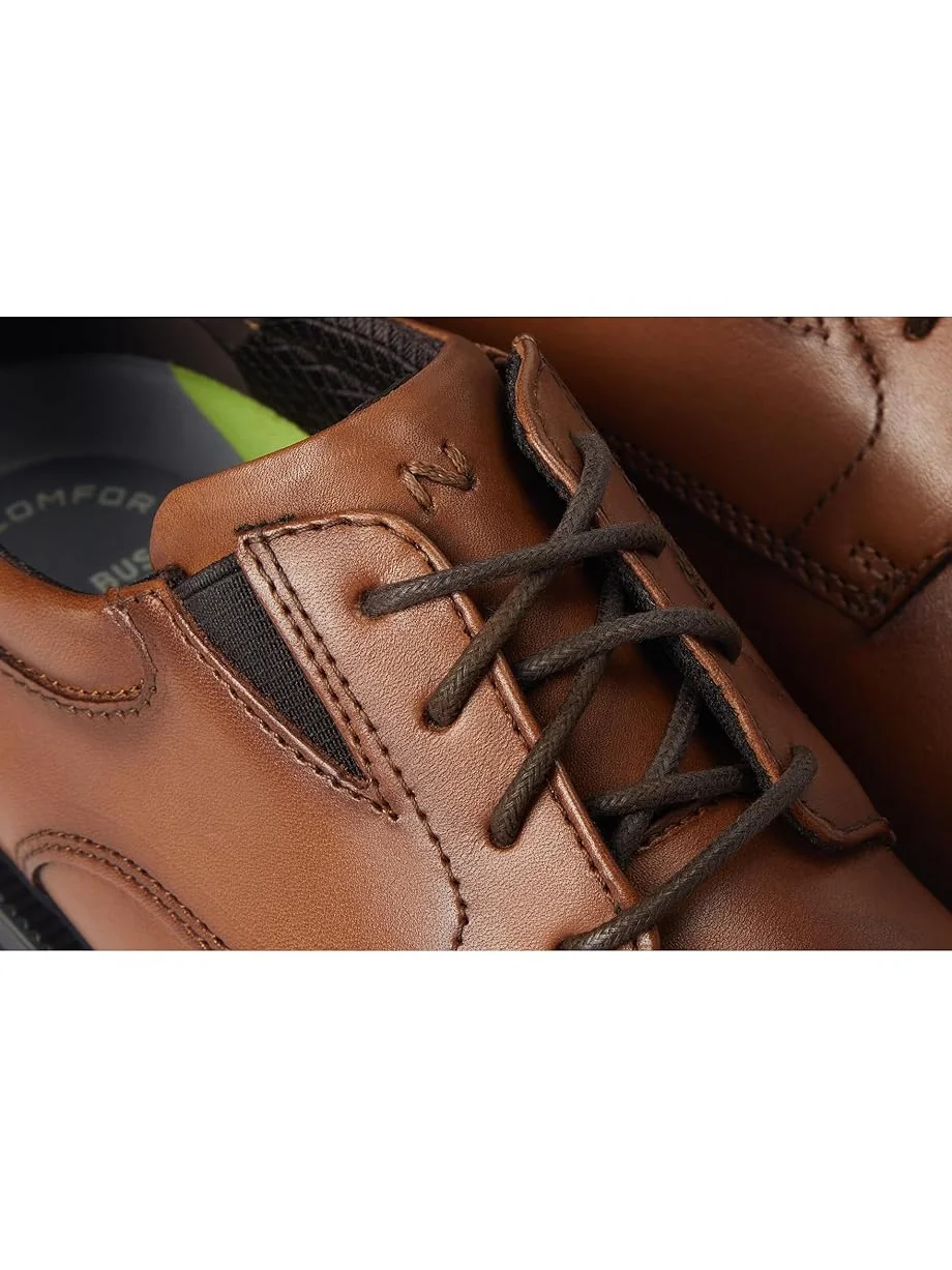Мужские оксфорды Nunn Bush Kore Icon Plain Toe Oxford Easy On Easy Off Dress Casual — изображение 6 из 7, коричневый