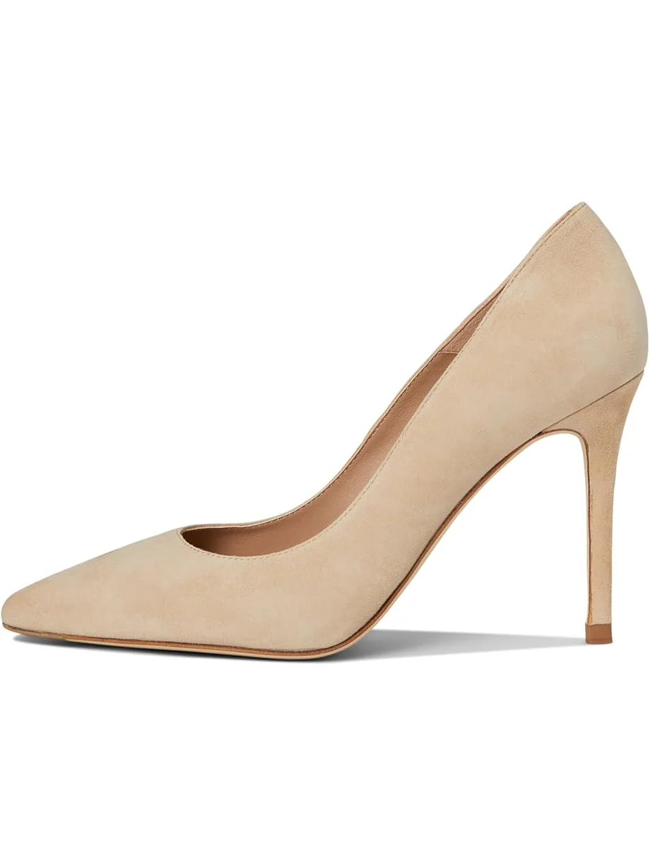 Женские балетки LK Bennett Fern Pointed Toe Courts — изображение 4 из 7, хаки
