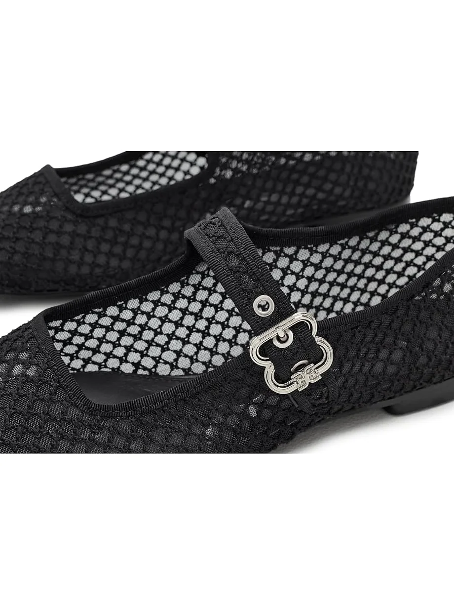 Женские балетки Sam Edelman Michaela Mesh — изображение 6 из 7, черный