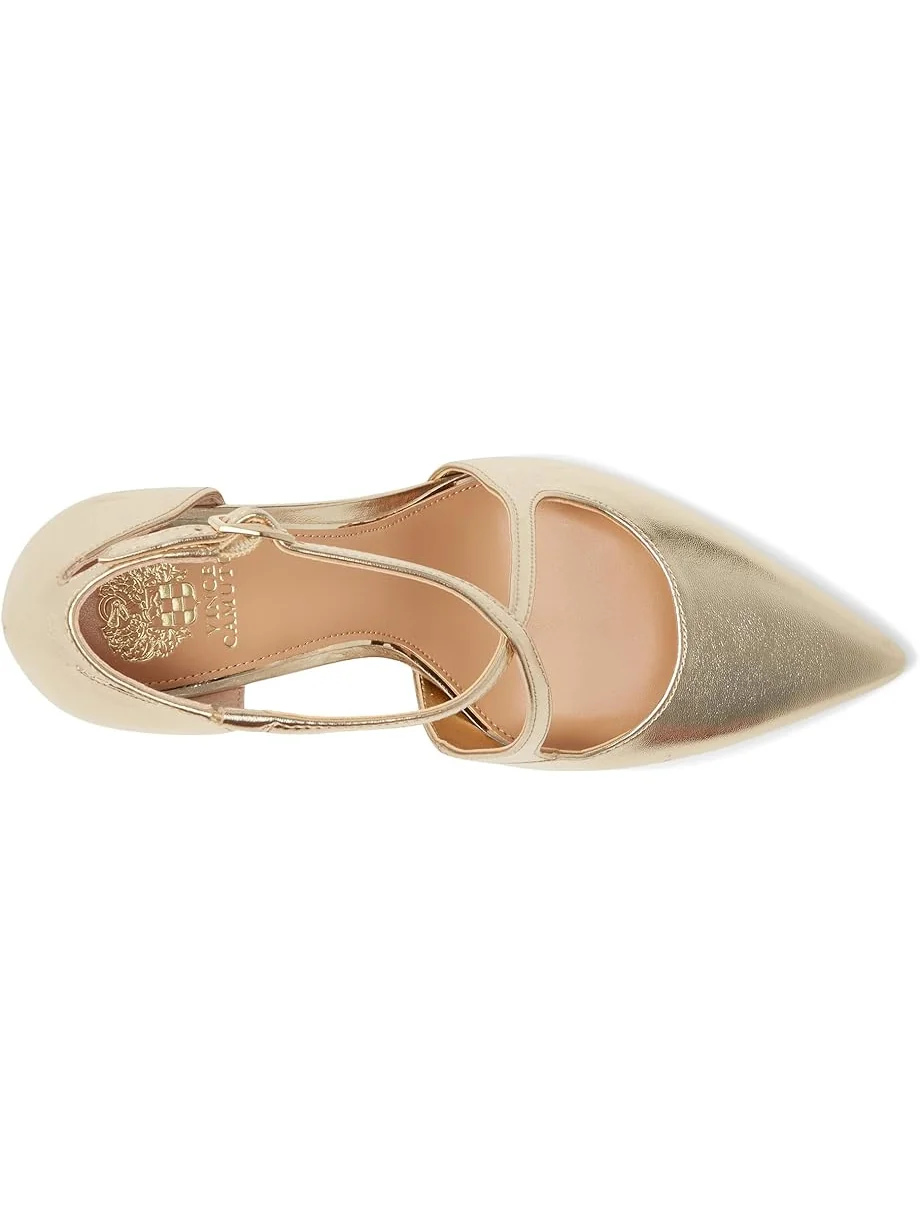 Женские туфли-лодочки на высоком каблуке Vince Camuto Noreta — изображение 2 из 7, золотистый
