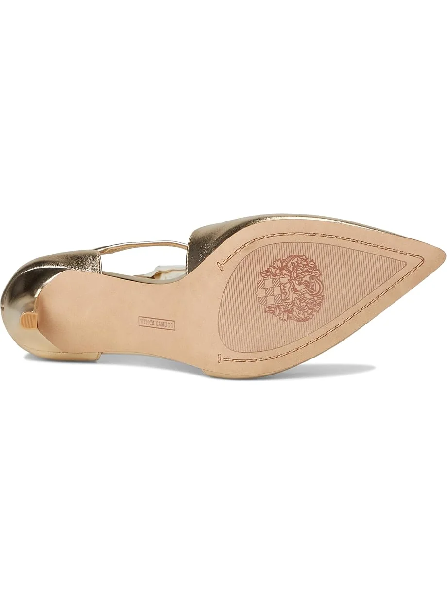 Женские туфли-лодочки на высоком каблуке Vince Camuto Noreta — изображение 3 из 7, золотистый