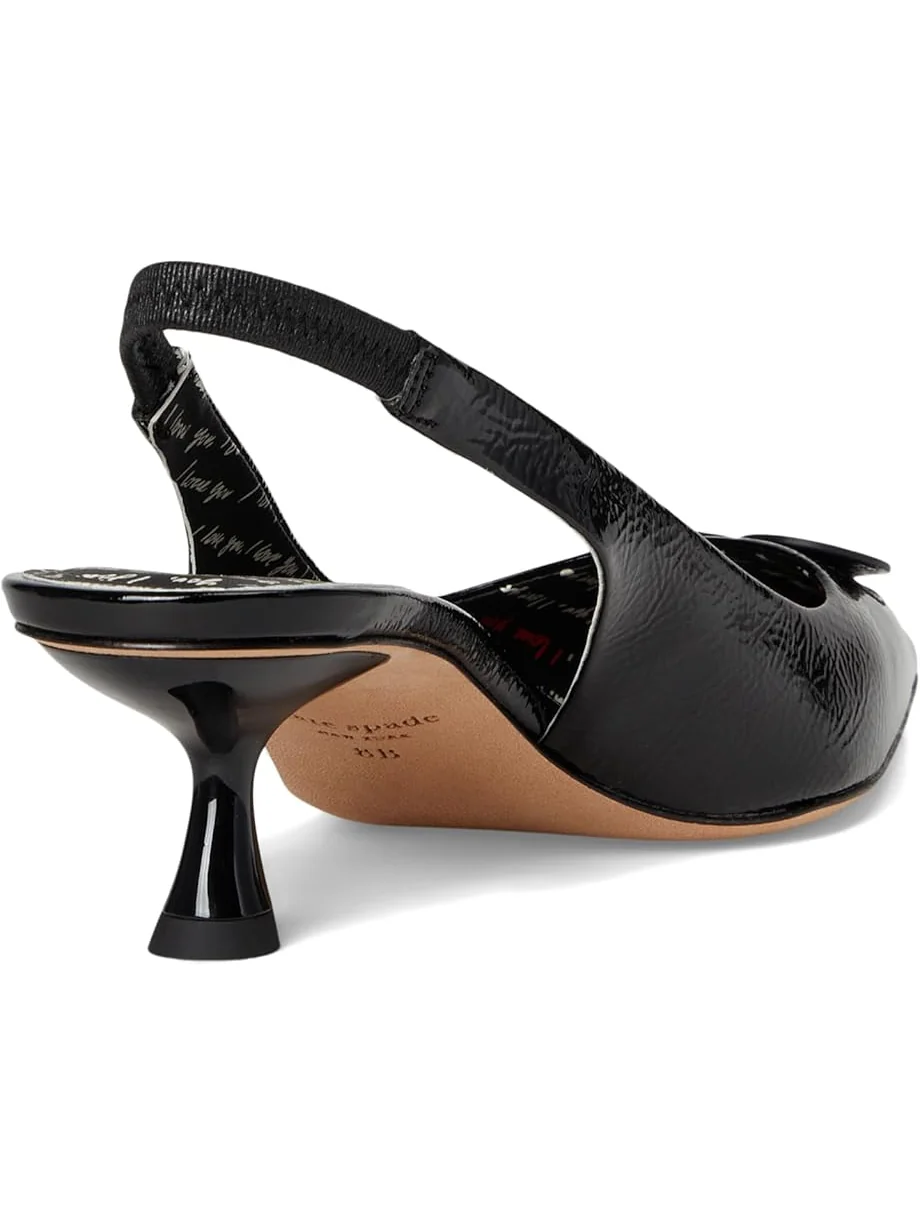 Женские туфли-лодочки Kate Spade New York Lover Slingback Kitten Heel — изображение 5 из 7, черный