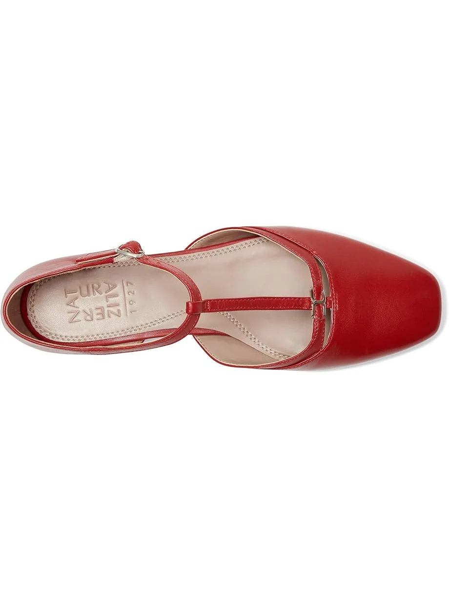 Женские балетки Naturalizer Caresse — изображение 2 из 7, красный