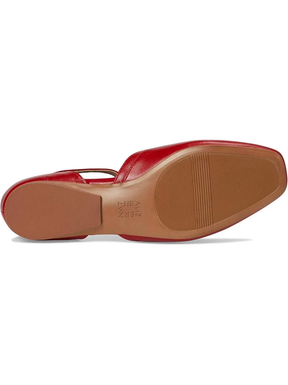 Женские балетки Naturalizer Caresse — изображение 3 из 7, красный