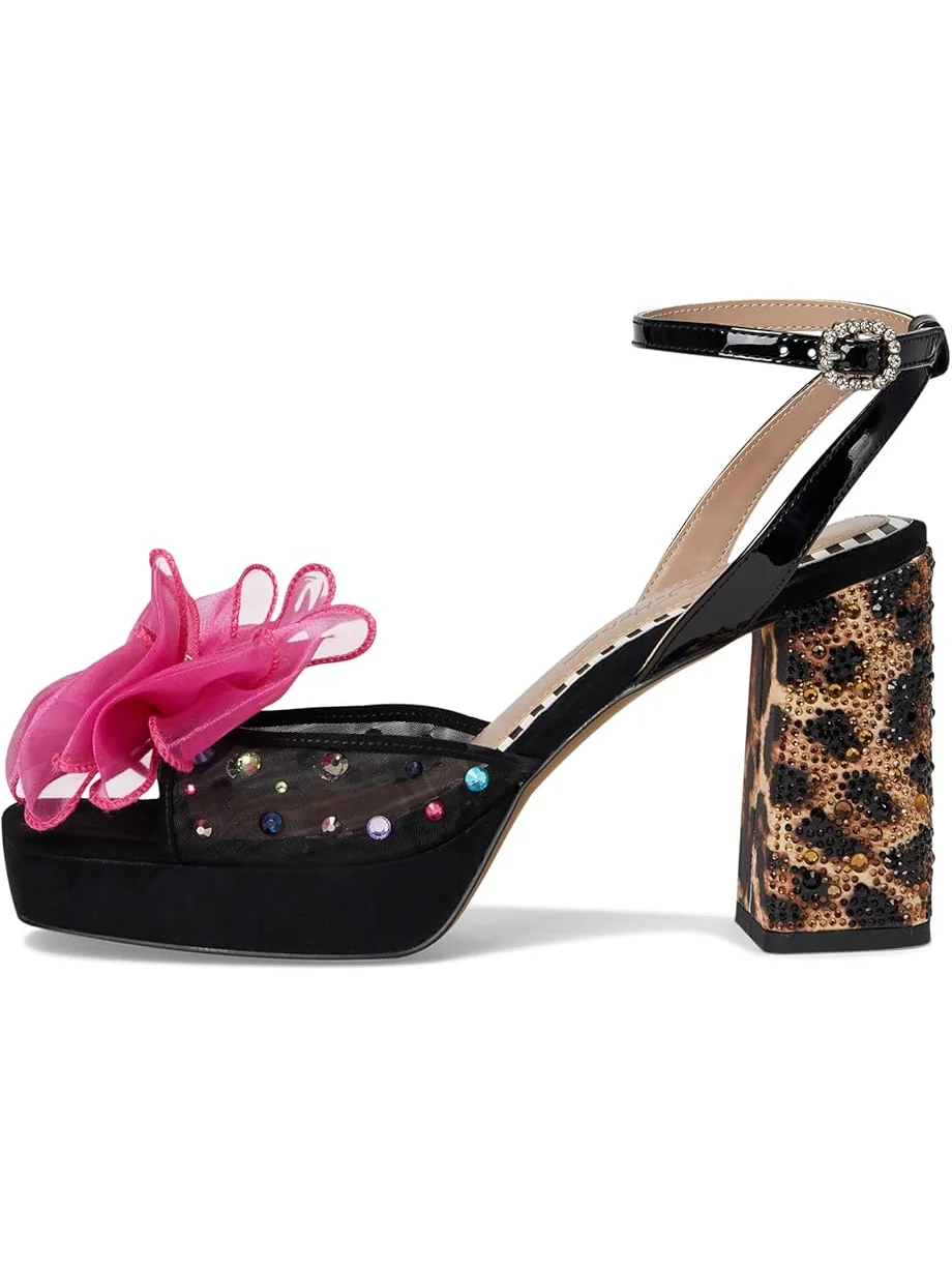 Женские туфли на каблуке Blue by Betsey Johnson Palloma — изображение 4 из 7, черный мульти