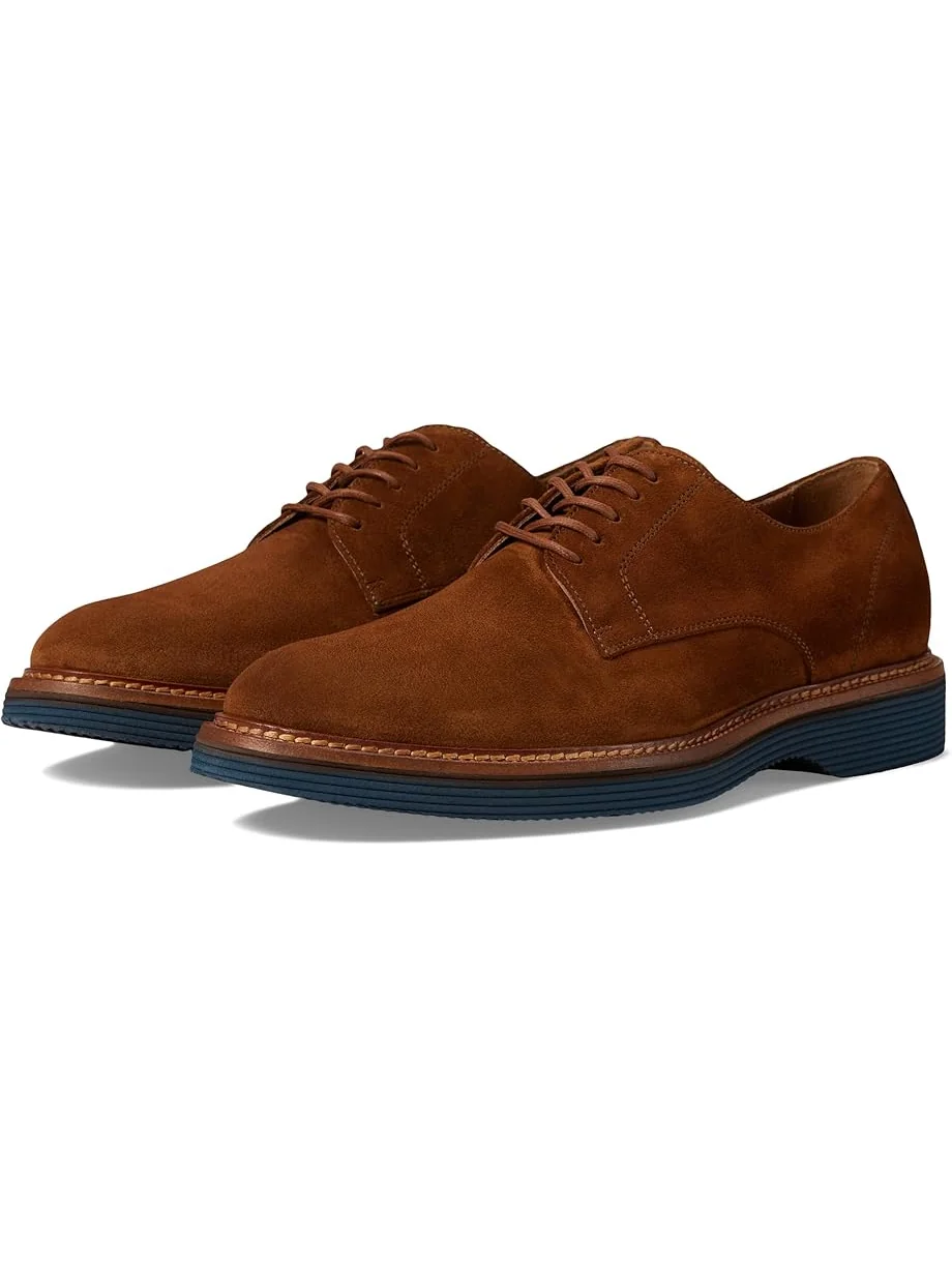 Мужские оксфорды Johnston & Murphy Collection Jenson Plain Toe, Snuff European Suede