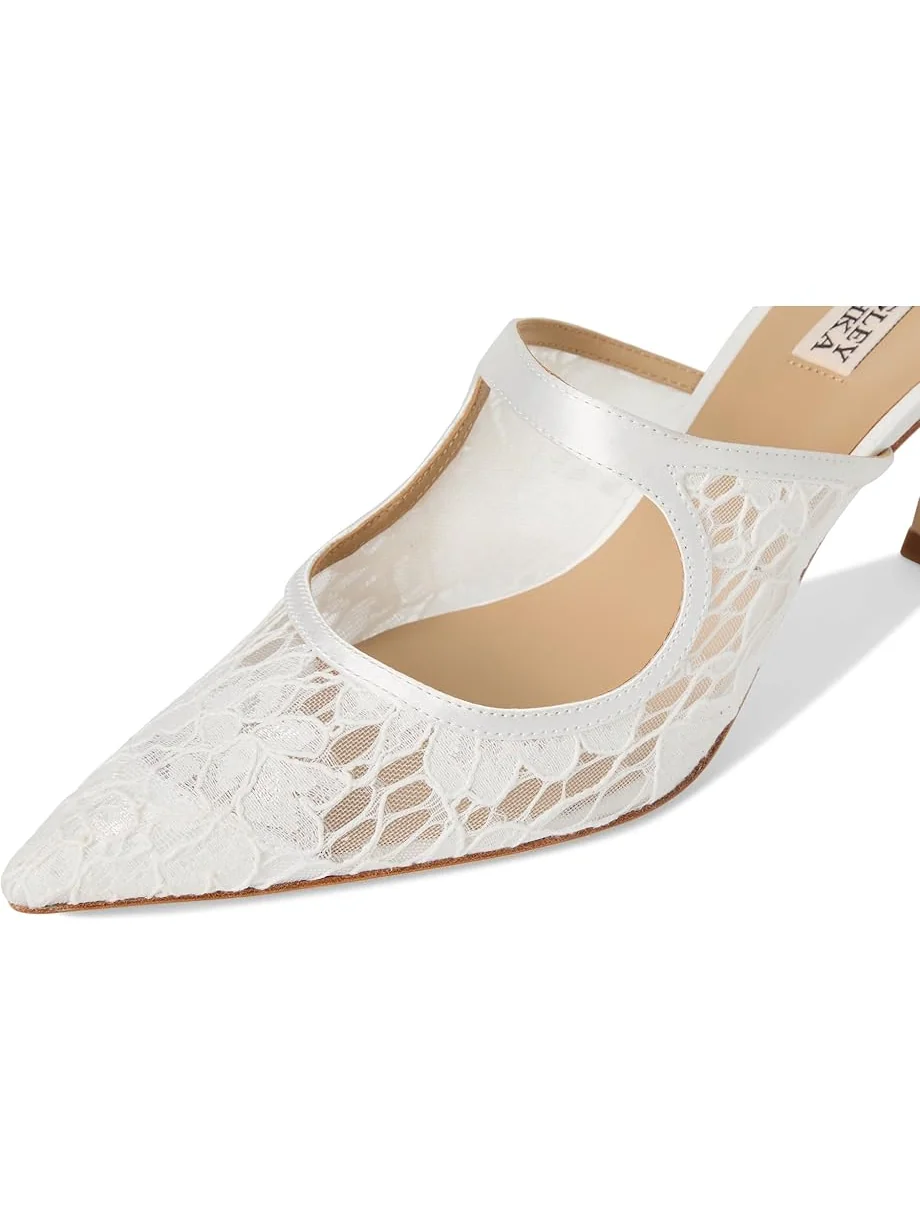 Женские туфли Badgley Mischka Oaklyn — изображение 6 из 7, белый