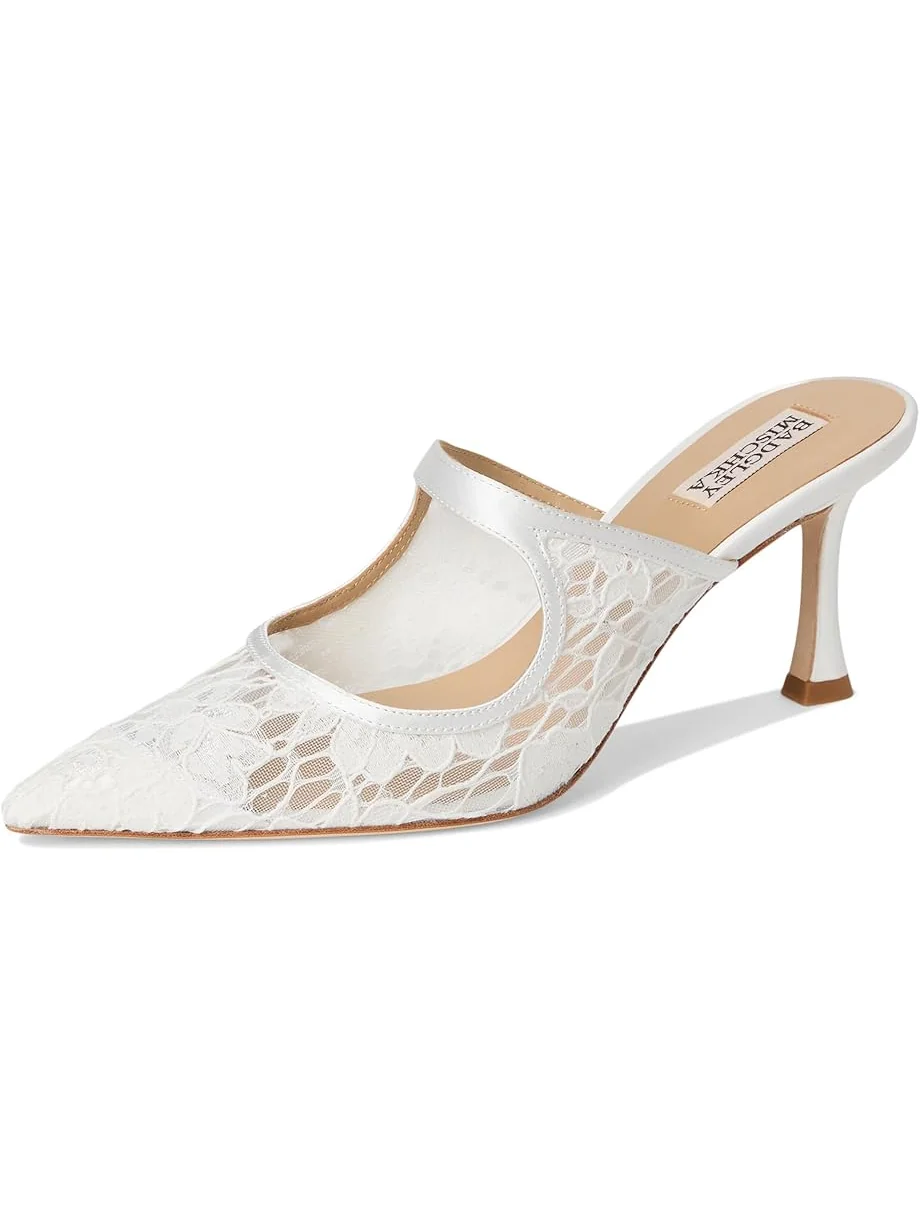 Женские туфли Badgley Mischka Oaklyn — изображение 7 из 7, белый