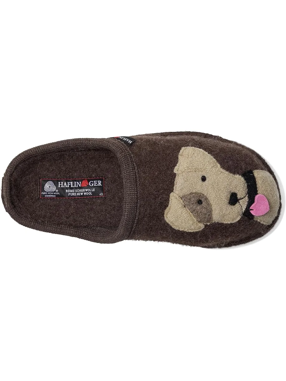 Женские тапочки Haflinger Rudi — изображение 2 из 7, коричневый
