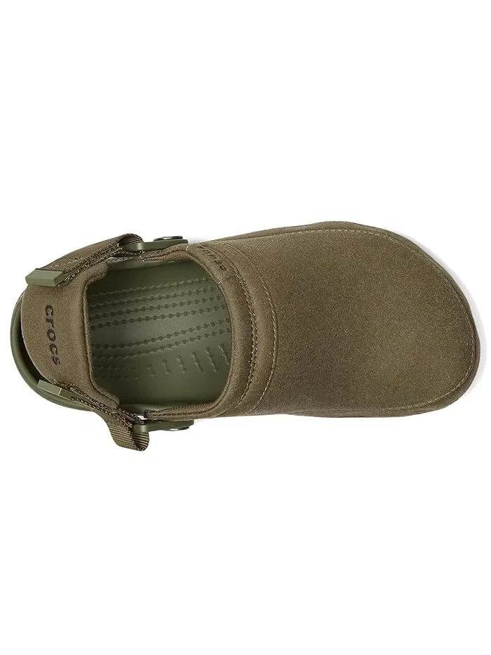 Клоги Classic Crafted Canvas Crocs — изображение 2 из 4, зеленый