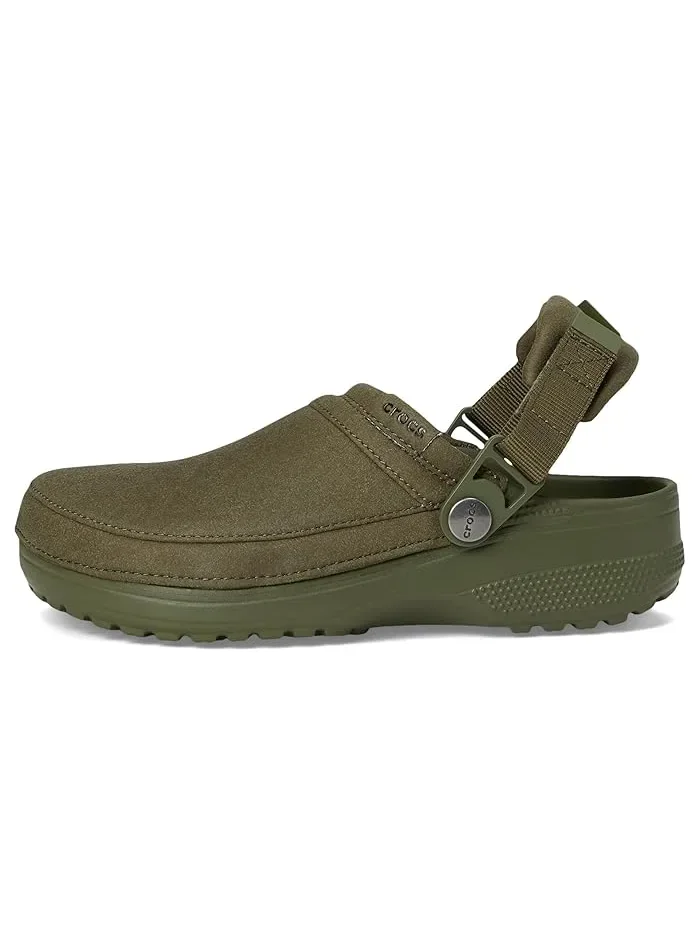 Клоги Classic Crafted Canvas Crocs — изображение 4 из 4, зеленый