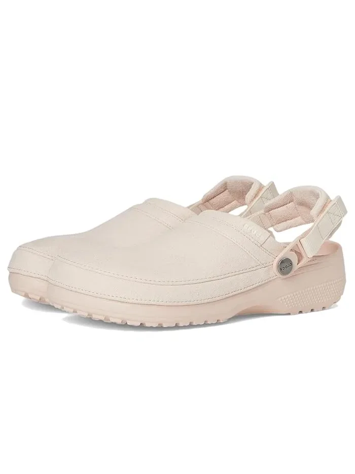 Клоги Classic Crafted Vegan Suede Crocs, Quartz Suede