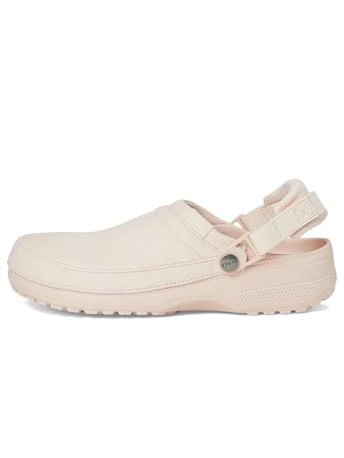 Клоги Classic Crafted Vegan Suede Crocs, Quartz Suede — изображение 4 из 4, кварц