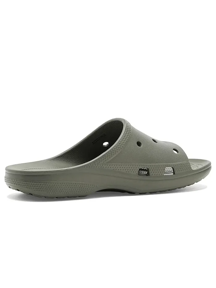 Сандалии Шлепанцы Saturday Crocs — изображение 3 из 4, оливковый