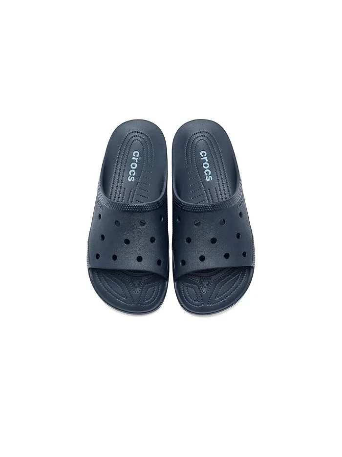Сандалии классические Saturday Slides Crocs — изображение 2 из 4, темно-синий