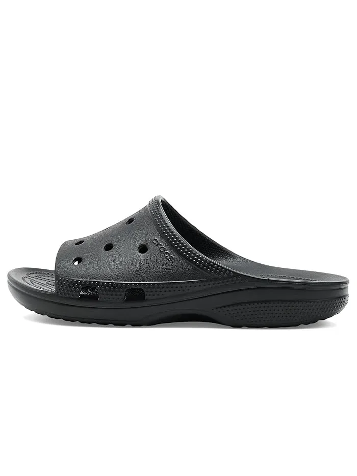 Сандалии с ключевой характеристикой Minimal Classic Saturday Slides Crocs — изображение 4 из 4, черный