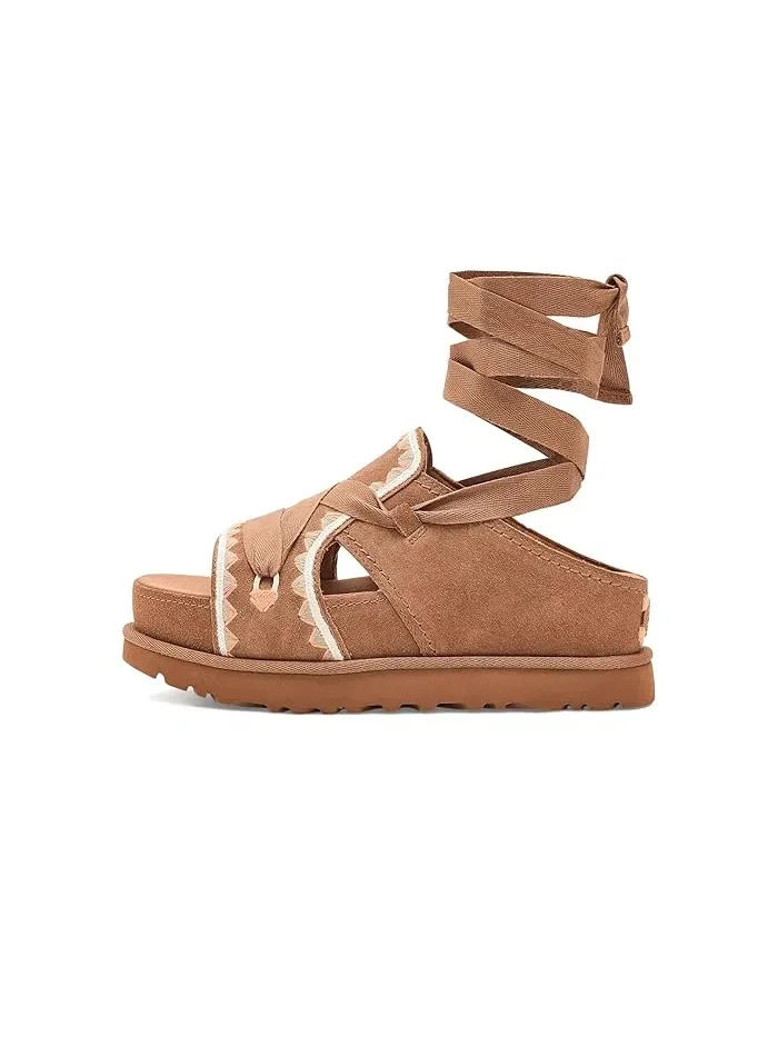 Сандалии с завязками Goldenstar Hi Artistitch UGG — изображение 4 из 4, мульти