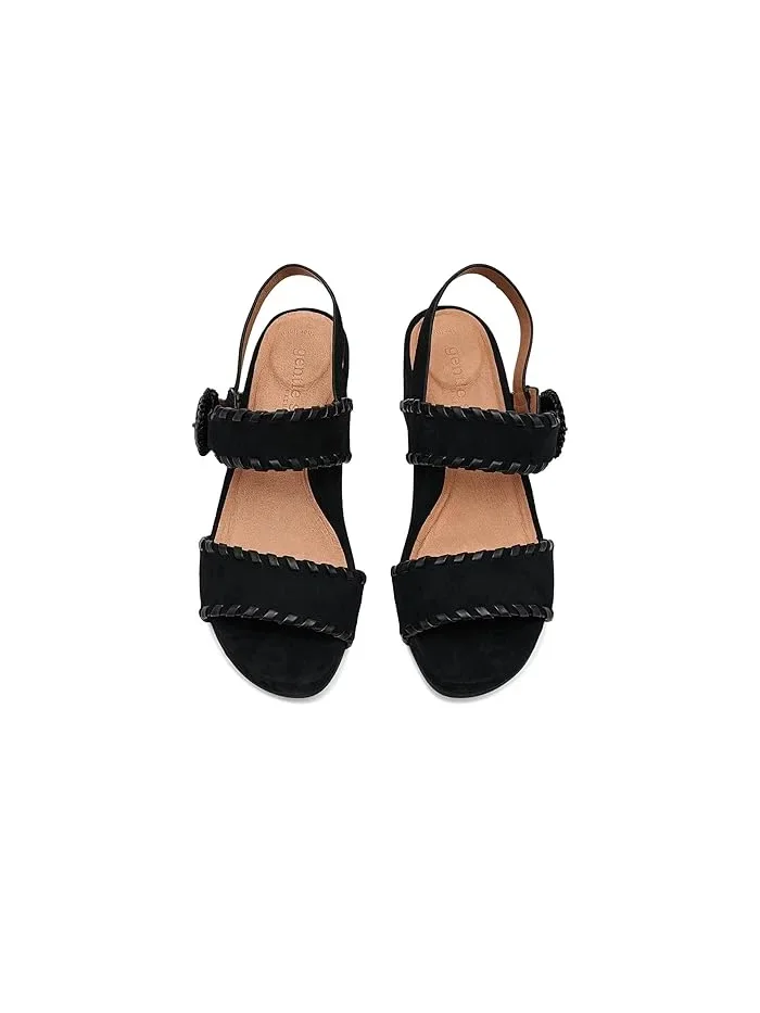 Балетки с ручной строчкой Gayle Gentle Souls by Kenneth Cole — изображение 2 из 4, черный