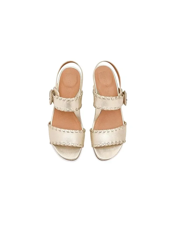 Туфли балетки с ручной строчкой Gayle Gentle Souls by Kenneth Cole — изображение 2 из 4, лед