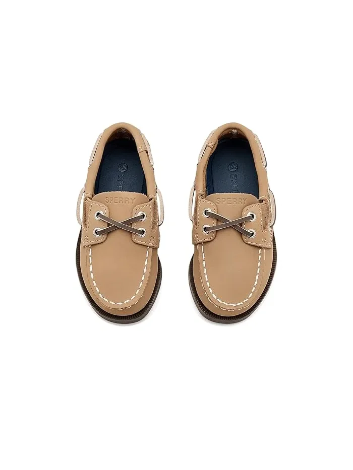 Ботинки кожаные Authentic Original Sperry Toddler — изображение 2 из 4, карамельный