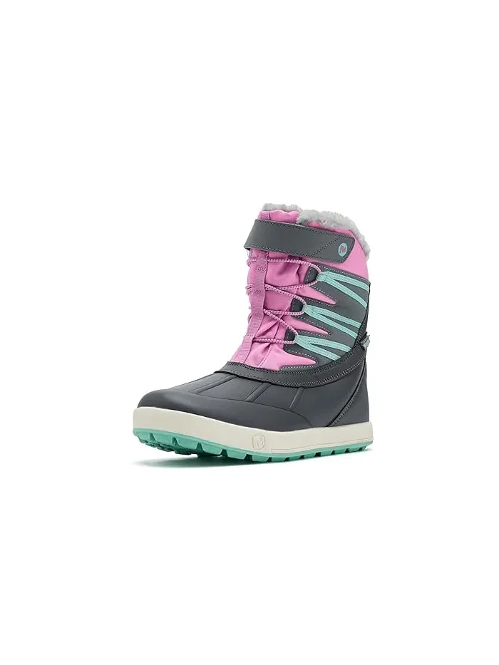 Ботинки водонепроницаемые Snow Bank 5.0 Merrell Kids — фиолетовый