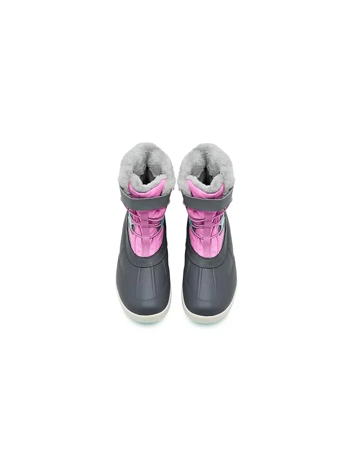 Ботинки водонепроницаемые Snow Bank 5.0 Merrell Kids — изображение 2 из 4, серый/фиолетовый