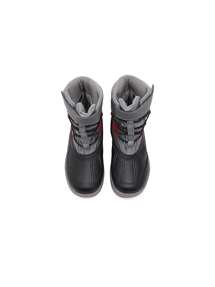 Ботинки водонепроницаемые Snow Bank 5.0 Merrell Kids — изображение 2 из 4, черный/красный
