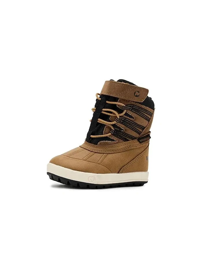 Ботинки водонепроницаемые Snow Bank 5.0 Jr. Merrell Kids — изображение 1 из 4, черный