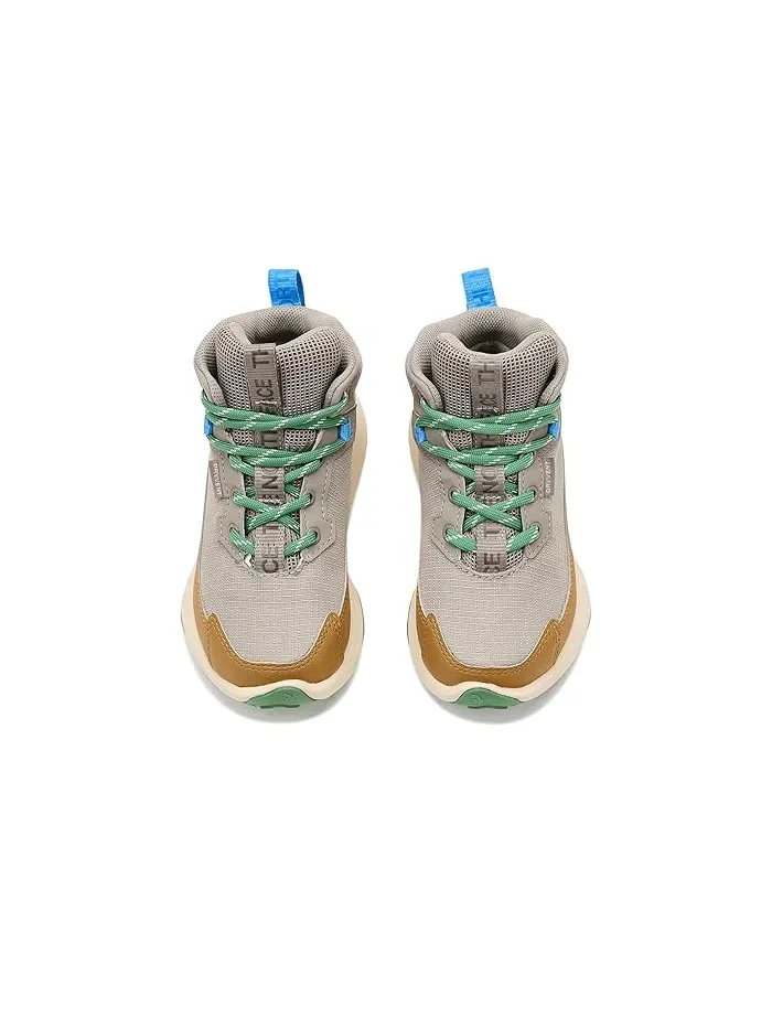 Кроссовки для хайкинга водонепроницаемые Fastpack II Mid The North Face Kids — изображение 2 из 4, зеленый