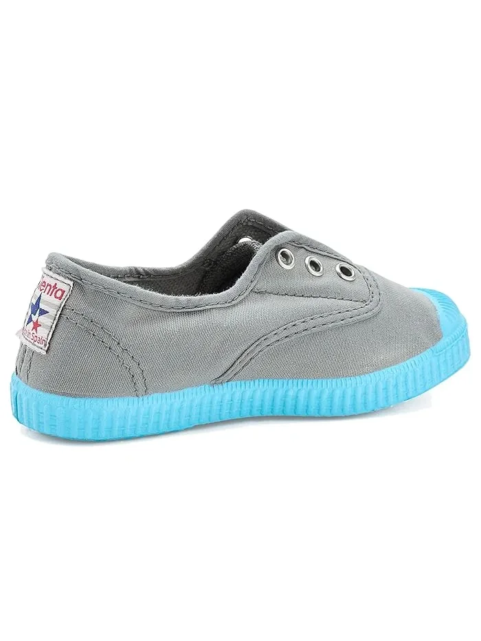 Кроссовки на шнурках 70990 Cienta Kids Shoes — изображение 3 из 4, серый