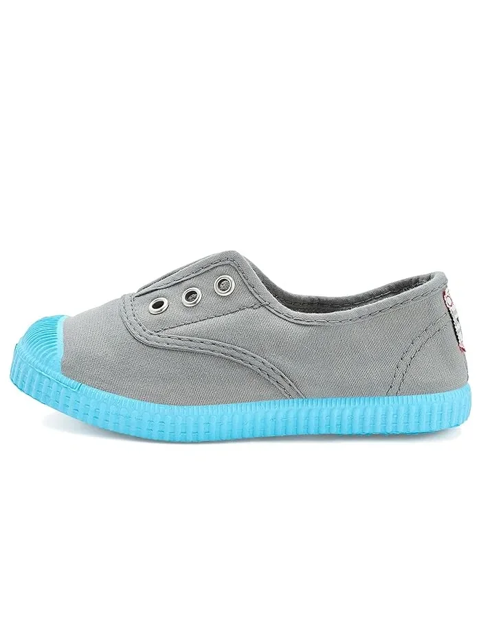 Кроссовки на шнурках 70990 Cienta Kids Shoes — изображение 4 из 4, серый