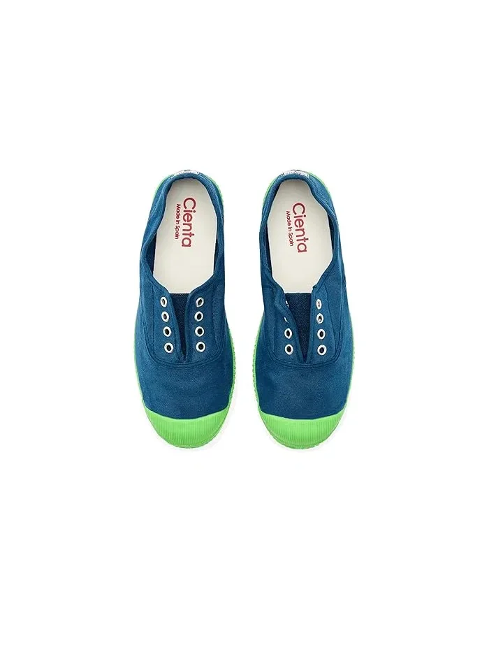 Кеды на шнурках модели 70990 Cienta Kids Shoes — изображение 2 из 4, темно-синий