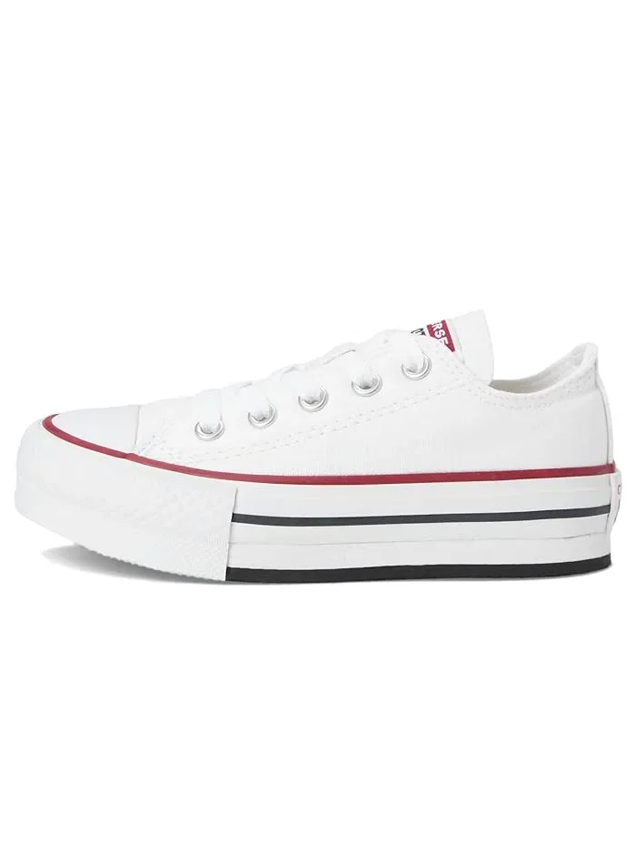 Кроссовки на платформе Chuck Taylor All Star Eva Lift Converse Kids — изображение 4 из 4, белый//темно-синий