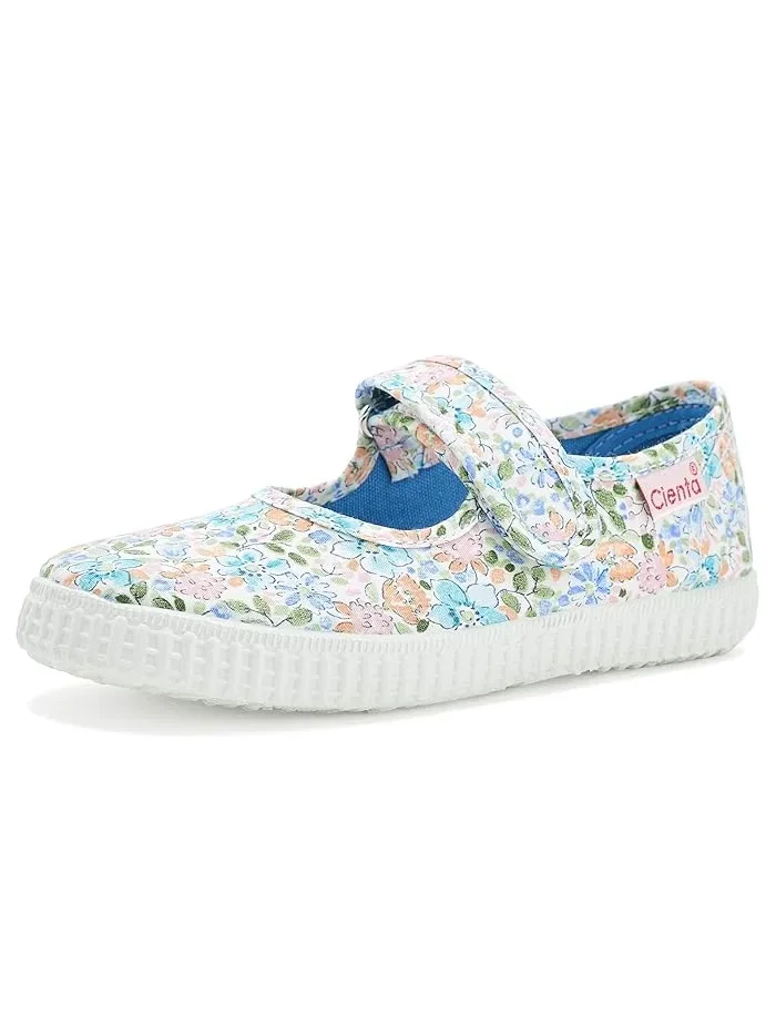 Кроссовки с цветочным принтом 56087 Cienta Kids Shoes