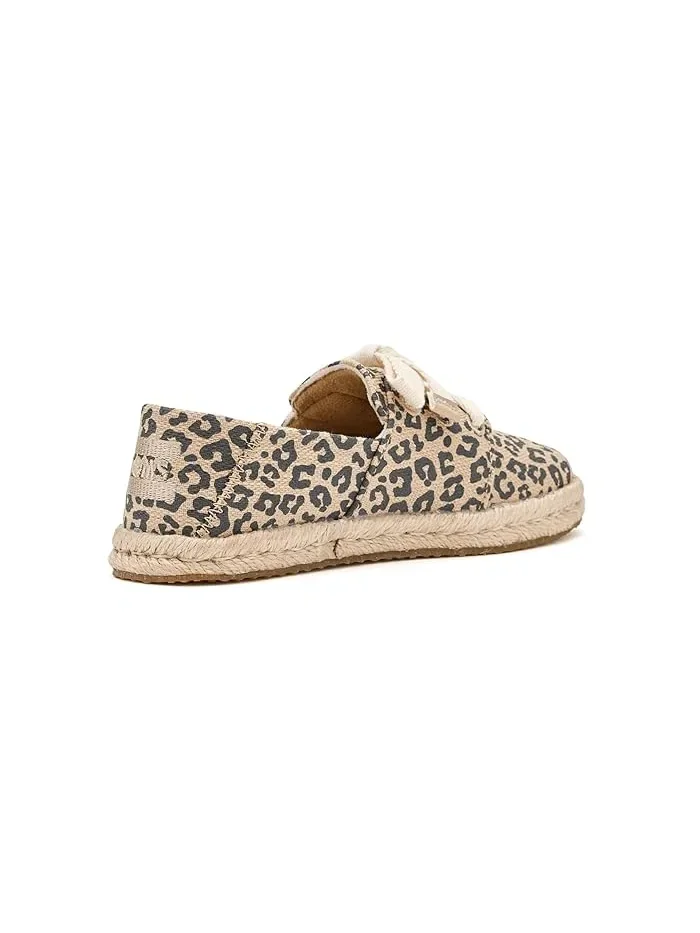 Кроссовки детские Carolina Lace-Up TOMS Kids, Leopard — изображение 3 из 4, леопардовый