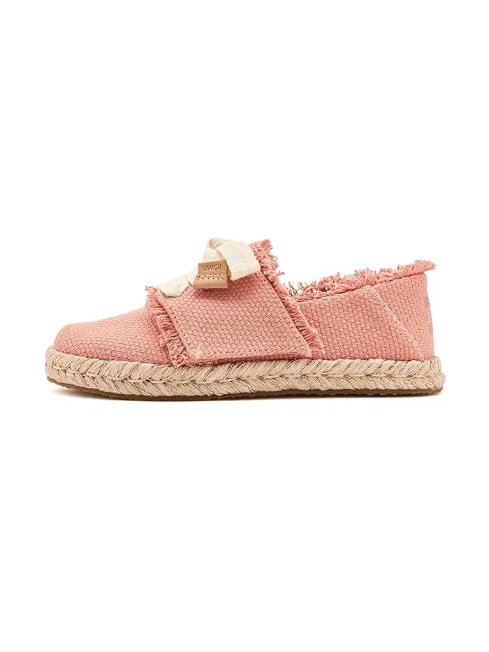 Кроссовки Carolina Lace-Up TOMS Kids — изображение 4 из 4, розовый