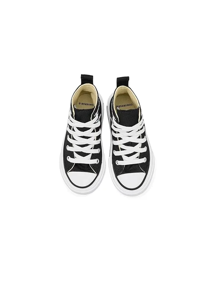 Кеды Converse Kids Chuck Taylor All Star Lift Platform Polka Dots — изображение 2 из 4, черный//белый