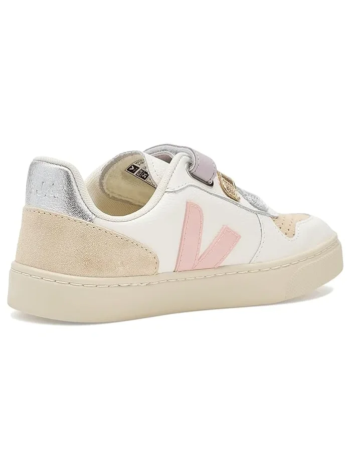 Кроссовки VEJA Kids Small V-10 — изображение 3 из 4, белый