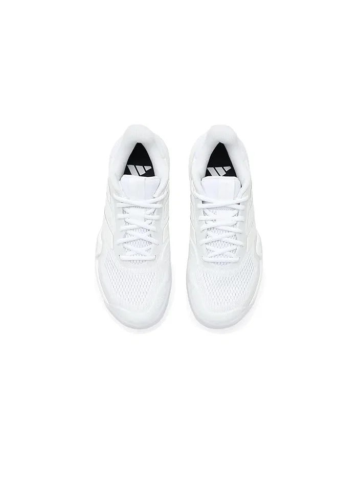 Кроссовки теннисные Barricade 1/4 Adidas — изображение 2 из 4, белый/металлик/белый